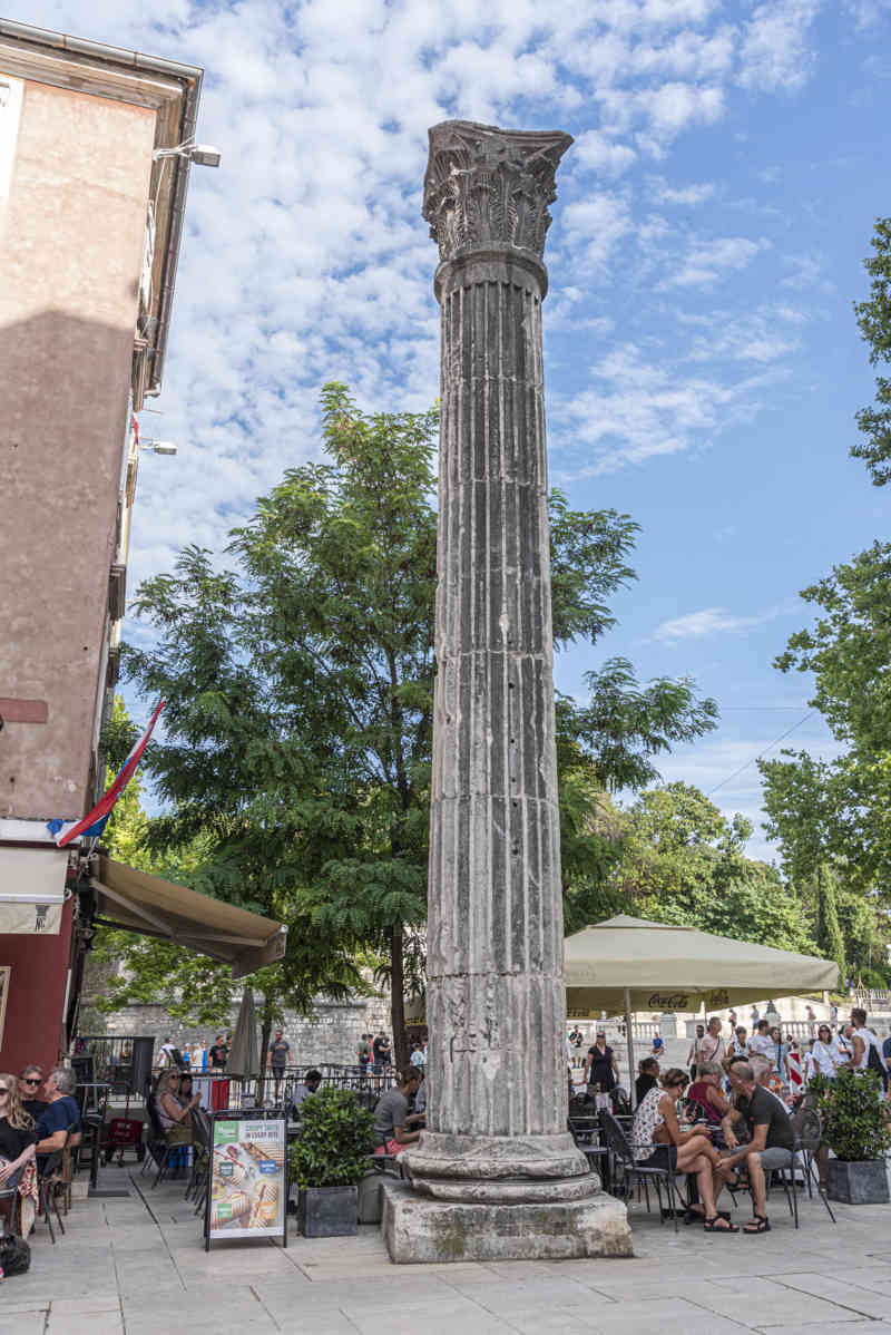 Croacia - Zadar 54 - plaza Petra Zoranica